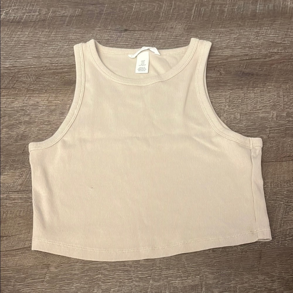 Women's Cream Tank Top